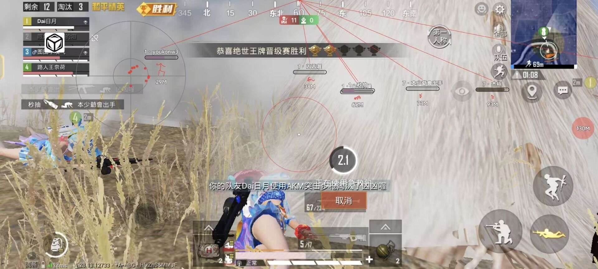 和平精英「战神w」辅助